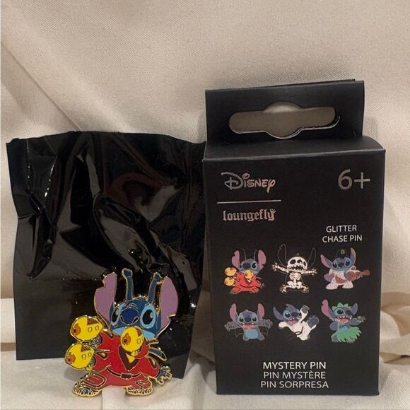 Loungefly Disney Lilo & Stitch Stitch Alien Mystery Enamel Pin NWT 💐 - Picture 1 of 6